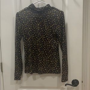 See-through Anthropologie Top